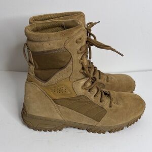Altama Foxhound SR 8 Boots Mens US 12 Brown Suede Cordura Military Combat Army